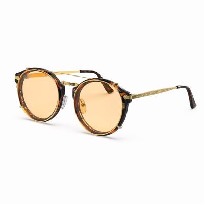 Hemmet® | Vintage Raider Clip-on Tortue S.O.S. - Heure d'or