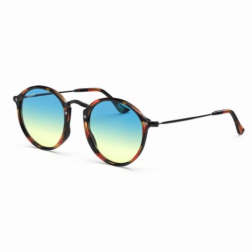 Hemmet® Vintage Heritage Sun | Magma More Black - Acid Blue