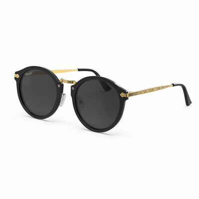 Hemmet® Vintage Raider Sonne | Schwarz Schwarz