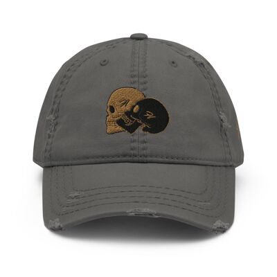 Hemmet® | Totenkopfmütze - Grau