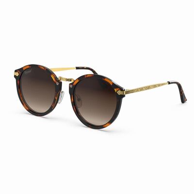 Hemmet® Vintage Raider Sun | Tortoise - Light Brown