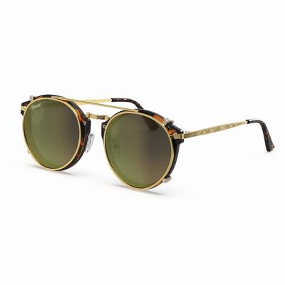 Hemmet® | Vintage Raider Clip-on Tortoise - Gold