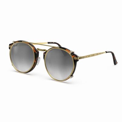 Hemmet® | Vintage Raider Clip-on Tortuga - Plata