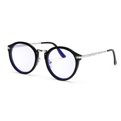 Hemmet® Vintage Raider B + | Schwarzes Silber