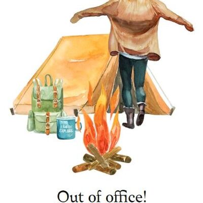 Sustainable card -out of office!