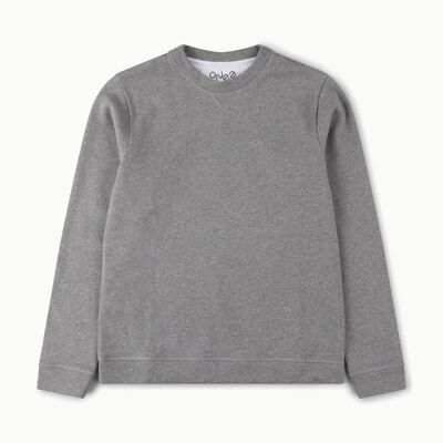 Felpa Unisex Everyday - Grigio Medio Marl