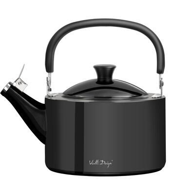 1.5l kettle with a whistle polished graphite DIAMANTE 8180