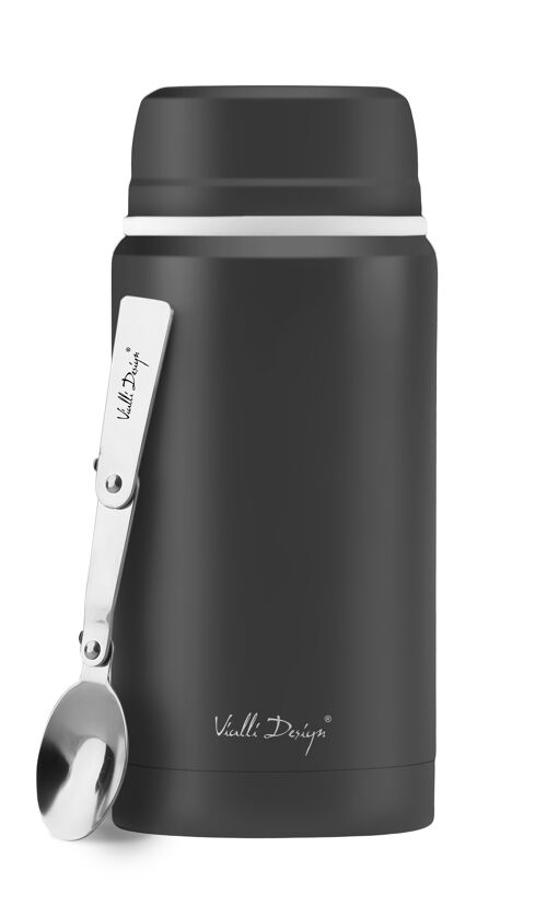 Lunch thermos graphite 750ml FUORI 8128