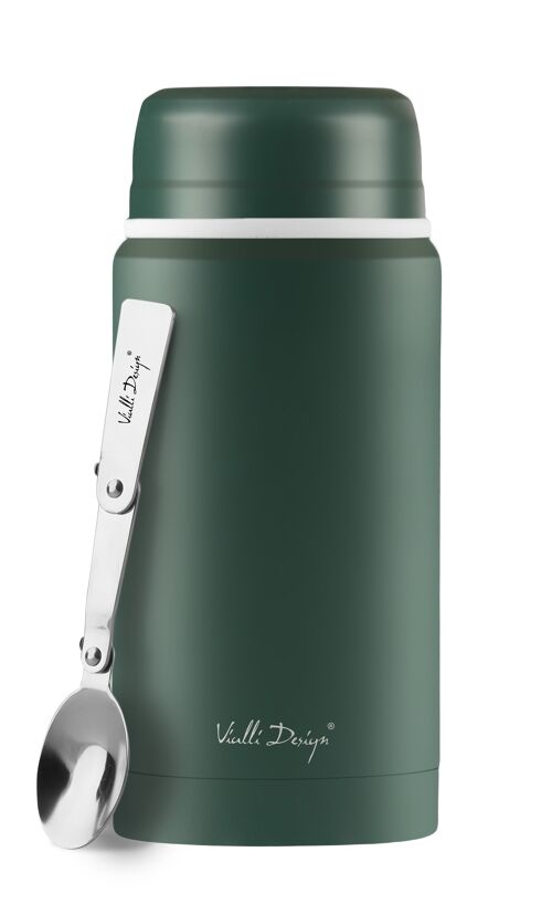 Lunch thermos green 750ml FUORI 8135