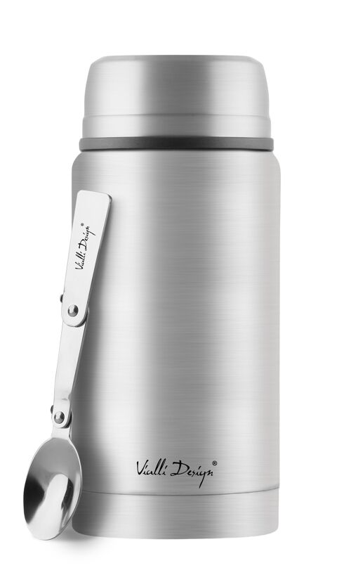 Lunch thermos steel mat 750ml FUORI 8166