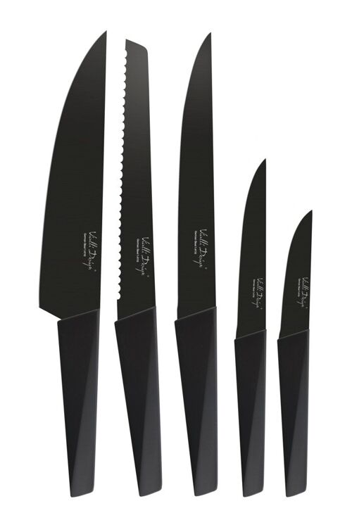 SET of 5-pcs knifes in block white VOLO 5219