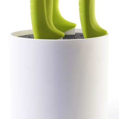 Universal knife block white BIANCO 5787