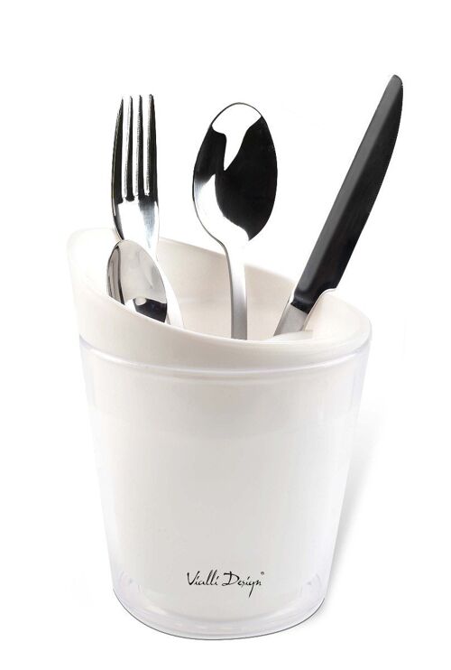 Cutlery drainer white LIVIO 3765