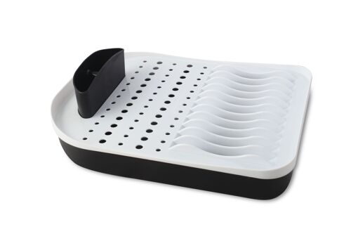 Dish rack white-black LIVIO 4038