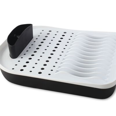 Dish rack white-black LIVIO 4038
