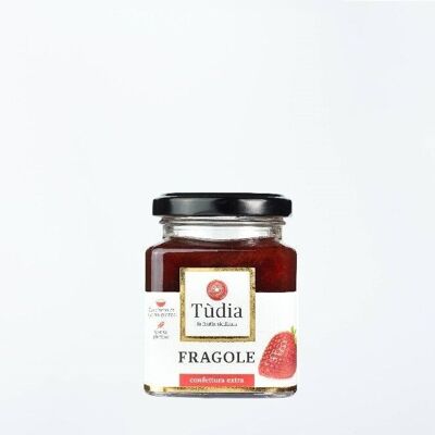 Extra strawberry jam.