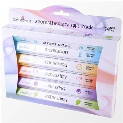 Aromatherapy incense sticks x 6 gift set
