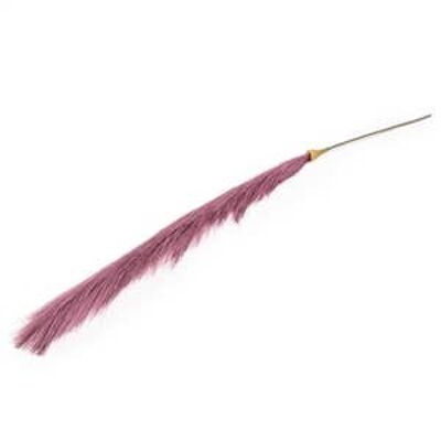 Dark Dusky Pink Pampass Grass SOLD IN 10's 78cm