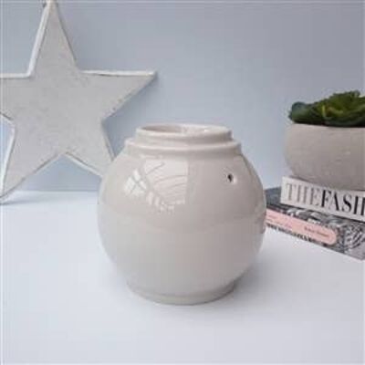 Minimalist Large Ball Ceramic Wax Melter 3