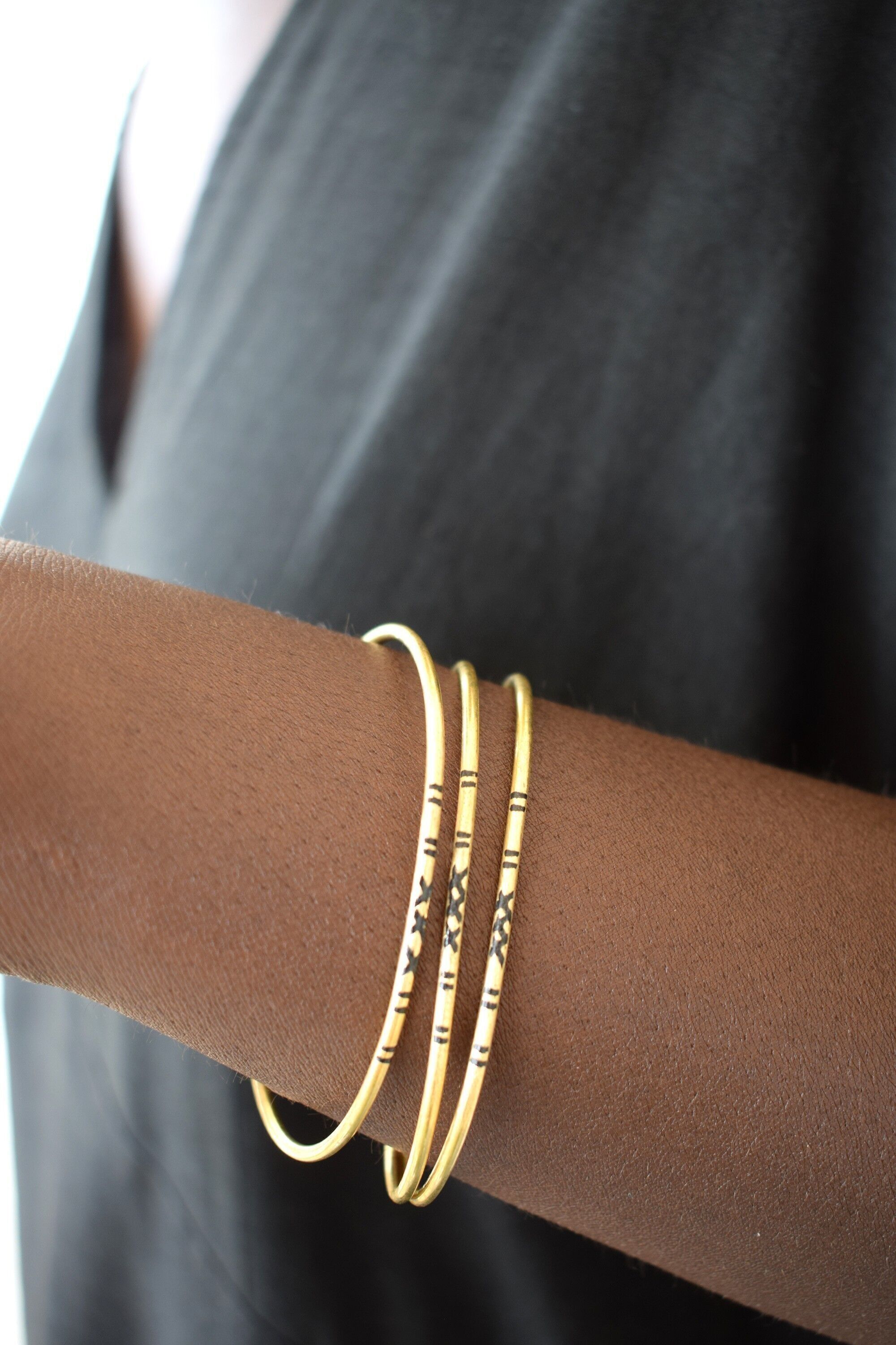 Fulani-Armband in Bronze