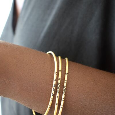 Pulsera Fulani en Bronce