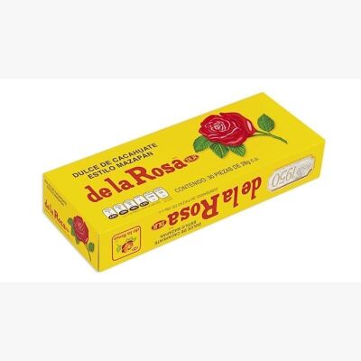 Schachtel mit 30 originalen Mazapan-Bonbons - De La Rosa - je 28 gr