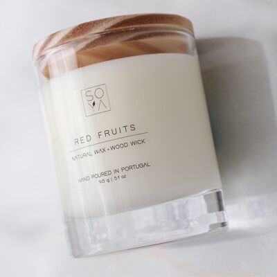 Soy Wax Candle - Red Fruits