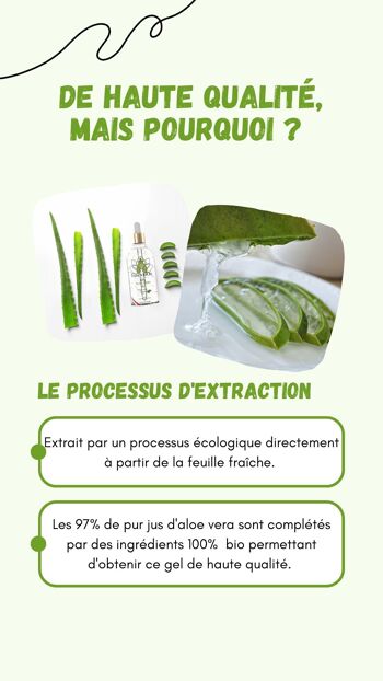 Gel d'aloe vera bio 5