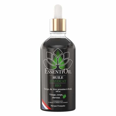 Organic avocado vegetable oil