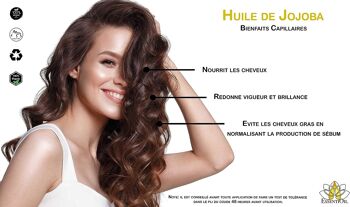 Huile végétale de jojoba BIO 100mL 4