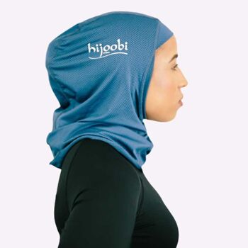 Pro Sports Hijab Bleu Profond (Hijoobi31) 1