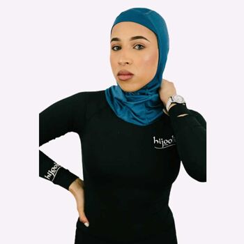 Pro Sports Hijab Bleu Profond (Hijoobi31) 2