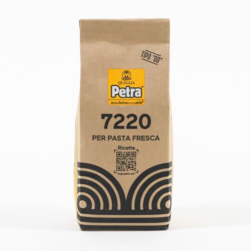 PETRA 7220 - Type “00” soft wheat flour for fresh pasta 500 gr