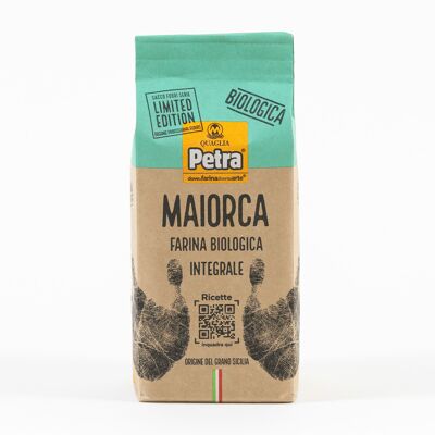 PETRA 0202 - Farine de blé tendre biologique complète à partir de blé 100% italien Maiorca