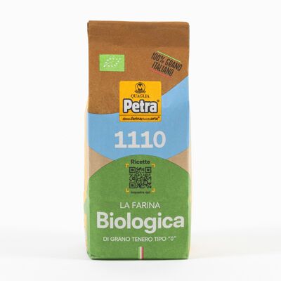 PETRA 1110 - Type "0" Farine de blé tendre biologique à partir de blé 100% italien