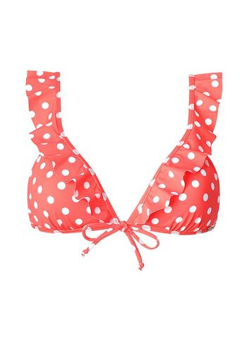 Haut de maillot de bain à volants - POLKA DOTS (1-1-2-1-1; XS-S-M-L-XL) 1