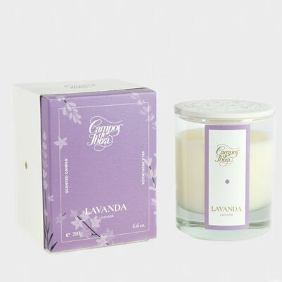 Lavender scented candle - 200gr