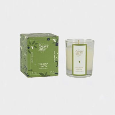 Verbena Lemon scented mini candle - 75gr