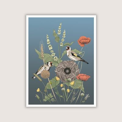 Meadow Chorus - art print - 12 x 16