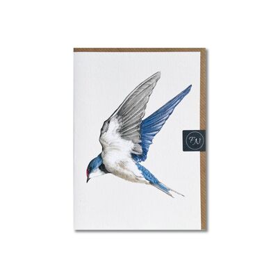 Swallow - Greeting Card