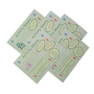 Lot de 5 - Feuilles d'activités