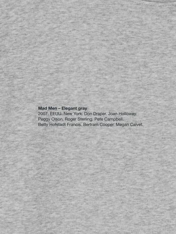 Sweat-shirt Mad Men 3