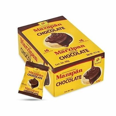 Scatola di caramelle al cioccolato Mazapan - De La Rosa - 16 x 25 gr