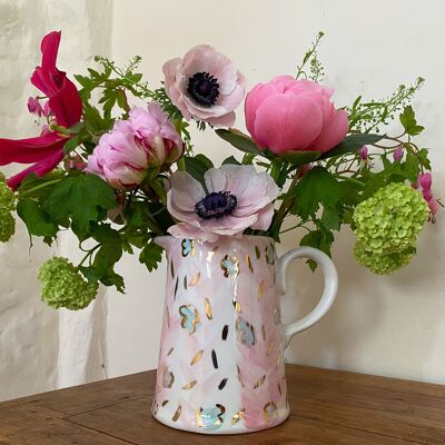 Leopard Print Flower Jug