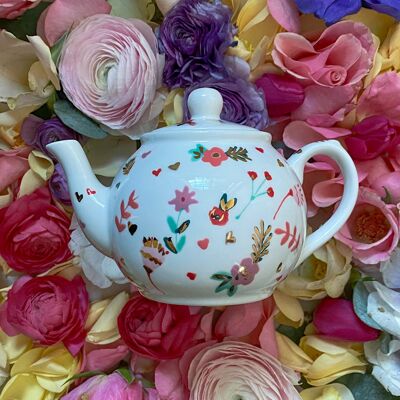 Ditzy Floral Single Teapot
