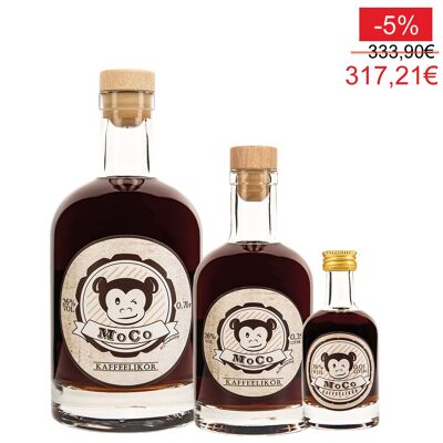 Paquete XXL de licor de café MoCo - 5% de descuento