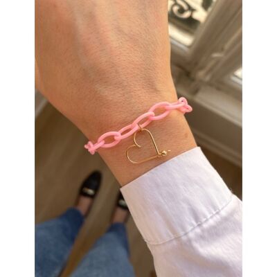 Schönes Candy Rose Armband - gelbgoldgefüllt - Einheitsgröße