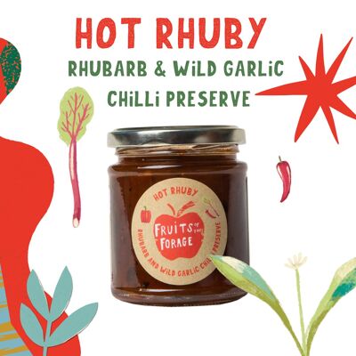 Hot Rhuby Sweet Chili Konfitüre 2,5 kg