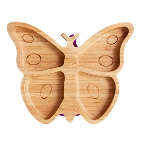 Bubba Boo Bamboo Butterfly Suction Plate