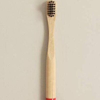 Brosse à dents en bambou Bubba Boo - Child_red